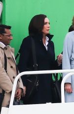 CHARLIZE THERON on the Set of Flarsky in Montreal 10/25/2017