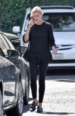 CHARLIZE THERON Out for Lunch in Studio City 10/04/2017