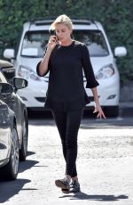 CHARLIZE THERON Out for Lunch in Studio City 10/04/2017