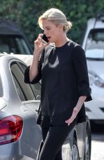 CHARLIZE THERON Out for Lunch in Studio City 10/04/2017