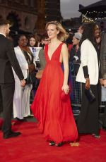 CHARLOTTE CARROLL at Breathe Premiere at BFI London Film Festival 10/04/2017