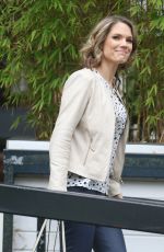 CHARLOTTE HAWKINS Leaves ITV Studio in London 10/24/2017