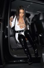 CHATEL JEFFRIES Arrives at Drake’s Birthday Party in West Hollywood 10/23/2017