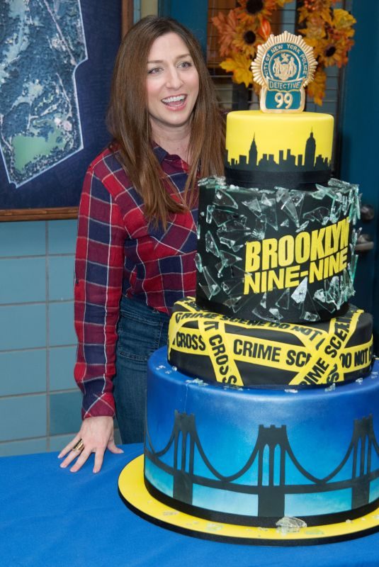 CHELSEA PERETTI at Brooklyn Nine-nine 99th Episode Celebration in Los Angeles 10/04/2017