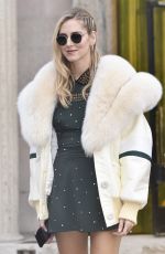 CHIARA FERRAGNI at Miu Miu Fashion Show in Paris 10/03/2017