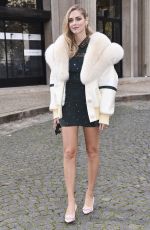 CHIARA FERRAGNI at Miu Miu Fashion Show in Paris 10/03/2017