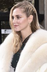 CHIARA FERRAGNI at Miu Miu Fashion Show in Paris 10/03/2017