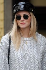 CHIARA FERRAGNI Out Shopping in Milan 10/21/2017
