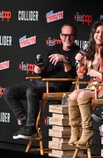 CHLOE BENNET at Agents of S.H.I.E.L.D. Panel at Ney York Comic-con 10/07/2017