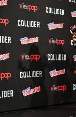 CHLOE BENNET at Agents of S.H.I.E.L.D. Panel at Ney York Comic-con 10/07/2017