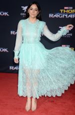 CHLOE BENNET at Thor: Ragnarok Premiere in Los Angeles 10/10/2017