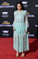 CHLOE BENNET at Thor: Ragnarok Premiere in Los Angeles 10/10/2017