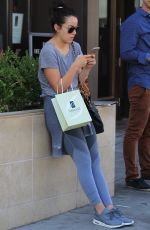 CHLOE BENNET Leaves Thibiant Beverly Hills Medical Spa 10/20/2017