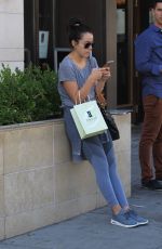 CHLOE BENNET Leaves Thibiant Beverly Hills Medical Spa 10/20/2017
