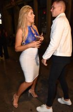 CHLOE FERRY Filming Geordie Shore at Bijoux Nightclub in Newcastle 10/17/2017