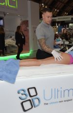 CHLOE GOODMAN  Get a 3D Lipo Bum Lift at Pro Beauty Show in Manchester 10/22/2017