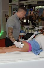 CHLOE GOODMAN  Get a 3D Lipo Bum Lift at Pro Beauty Show in Manchester 10/22/2017