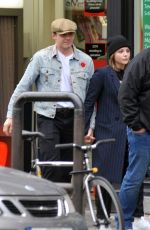CHLOE MORETZ and Brooklyn Beckham at Tesco Store in Dublin 10/07/2017