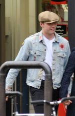 CHLOE MORETZ and Brooklyn Beckham at Tesco Store in Dublin 10/07/2017