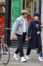 CHLOE MORETZ and Brooklyn Beckham at Tesco Store in Dublin 10/07/2017