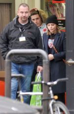 CHLOE MORETZ and Brooklyn Beckham at Tesco Store in Dublin 10/07/2017
