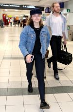 CHLOE MORETZ at Pearson International Airport in Toronto 10/25/2017