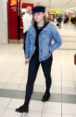 CHLOE MORETZ at Pearson International Airport in Toronto 10/25/2017
