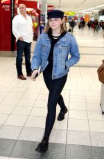 CHLOE MORETZ at Pearson International Airport in Toronto 10/25/2017