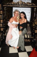 CHLOE PAIGE and CALLY JANE BEECH at Anokha Restaurant Anniversary in London 10/10/2017