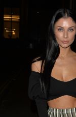 CHLOE PAIGE and CALLY JANE BEECH Night Out in Mayfair 10/10/2017