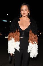 CHRISSY TEIGEN at Chrissy Teigen Revolve Launch Party in Los Angeles 10/11/2017