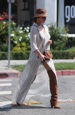 CHRISSY TEIGEN Out and About in Los Angeles 09/30/2017