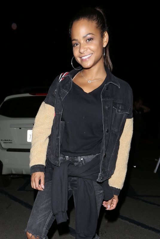 CHRISTINA MILIAN at Janet Jackson State of the World Tour in Hollywood 10/08/2017