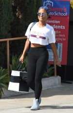 CHRISTINA MILIAN Out and About in Los Angeles 09/30/2017