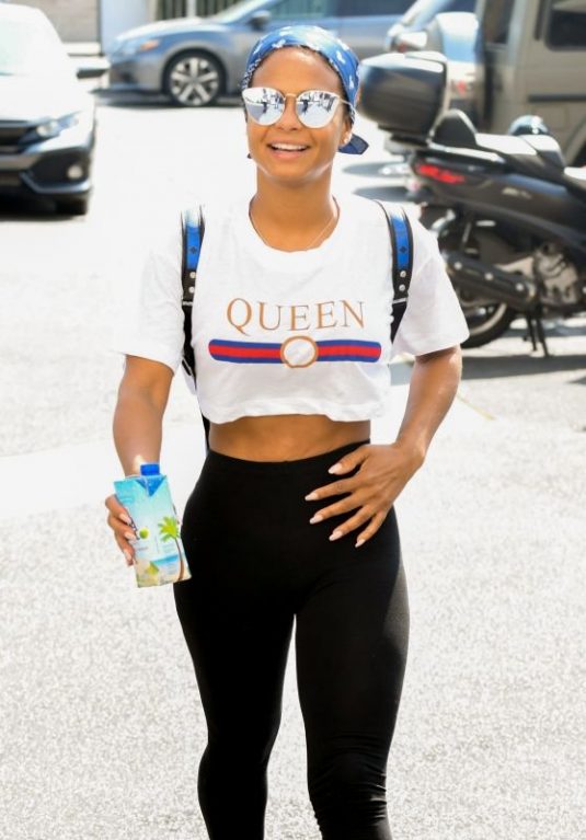 CHRISTINA MILIAN Out and About in Los Angeles 09/30/2017