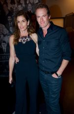 CINDY CRAWFORD and Randy Gerber at Catch LA in West Hollywood 10/22/2017