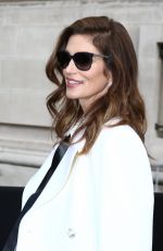 CINDY CRAWFORD Arrives at Chanel Fashion Show in Paris 10/03/2017