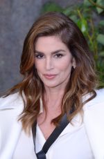 CINDY CRAWFORD at Chanel Fashion Show in Paris 10/03/2017