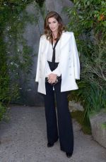 CINDY CRAWFORD at Chanel Show at Paris Fashion Week 10/03/2017