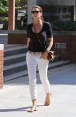 CINDY CRAWFORD Out and About in Santa Monica 10/16/2017