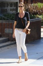 CINDY CRAWFORD Out and About in Santa Monica 10/16/2017