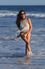 CJ FRANCO in Bikini for 138 Water Photoshoot at a Beach in Malibu 10/01/2017