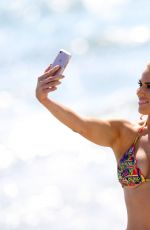CJ LANA PERRY in Bikini at a Beach in Los Angeles 10/23/2017