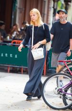CLAIRE DANES Out and About in New York 10/11/2017