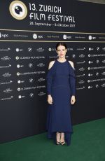 CLAIRE FOY at Breathe Premiere at 13th Zurich Film Festival 10/06/2017