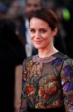 CLAIRE FOY at Breathe Premiere At BFI London Film Festival 10/04/2017