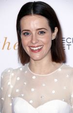 CLAIRE FOY at Breathe Special Screening in New York 10/09/2017