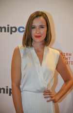 CLAIRE VAN DER BOOM at Mipcom Opening Cocktail in Cannes 10/16/2017