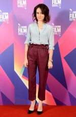 CLARE FOY at Breathe Photocall At BFI London Film Festival 10/04/2017