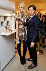 CLAUDIA SHIFFER at Claudia Schiffer for Aquazzura Launch at Saks Fifth Avenue in New York 10/17/2017
